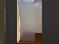 Καθαρό Custom Made 8mm γυάλινο ντους περίβλημα για το κτίριο γραφείων