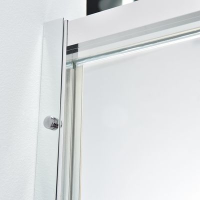 Συρόμενη πόρτα 900mm ντους άξονα Frameless πλαίσιο αργιλίου